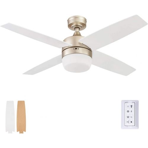  Prominence Home 51470-01 Atlas Ceiling Fan, 44, Champagne