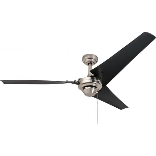  Prominence Home 50330 Almadale Ceiling Fan, 56, Energy Efficient Blades, Brushed Nickel