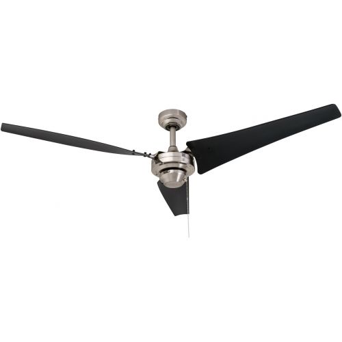  Prominence Home 50330 Almadale Ceiling Fan, 56, Energy Efficient Blades, Brushed Nickel
