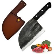 [아마존베스트]Promithi Handmade Japanese Chefs Knife Serbian Butcher Knife Boning Knife Santoku Knife Meat Knife Paring Knife Utility Knife Kitchen Knife Chopping Knife for Chopping Chopper