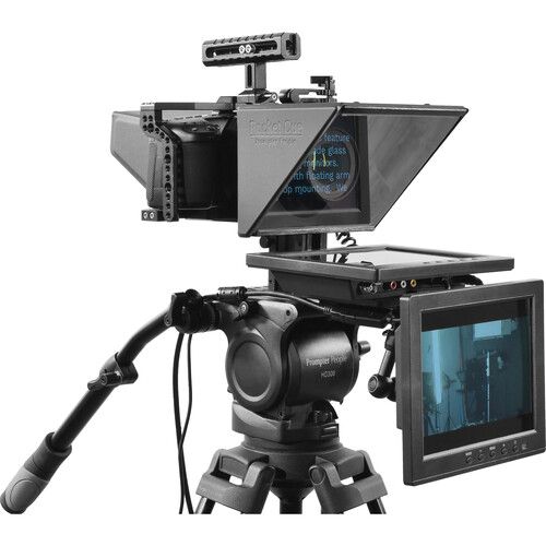  Prompter People Pocket Cue V2 Compact Prompter with Talent Monitor