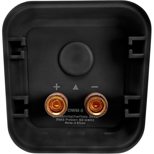 [아마존베스트]-Service-Informationen Pair of Pronomic OLS-5 BK Outdoor Loudspeakers black 2 x 120 Watts