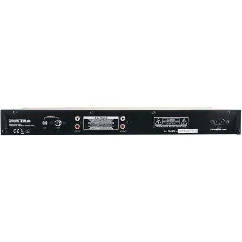  [아마존베스트]Pronomic CDJ-60 CD Player 19 Inch Rack Format 1U Plays CD, MP3 CD, USB, AM/FM Radio Tuner, Remote Control