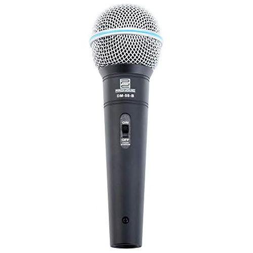 [아마존베스트]Pronomic DM-58-B Vocal Microphone with Switch SET + Case