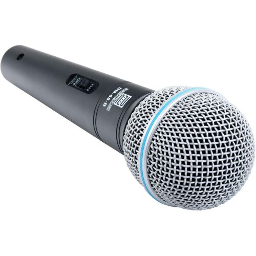  [아마존베스트]Pronomic DM-58-B Vocal Microphone with Switch SET + Case