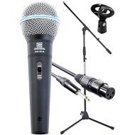 [아마존베스트]Pronomic Superstar JACK Microphone Mic + Stand + XLR jack cable