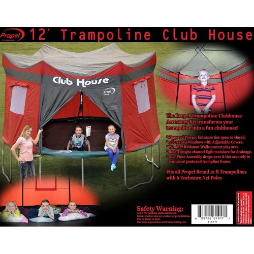  Propel Trampolines P12-6TT Trampoline Club House Cover, 12-Feet
