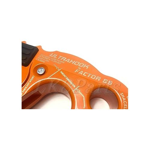  Factor 55 Orange UltraHook Winch Hook for Up to 3/8