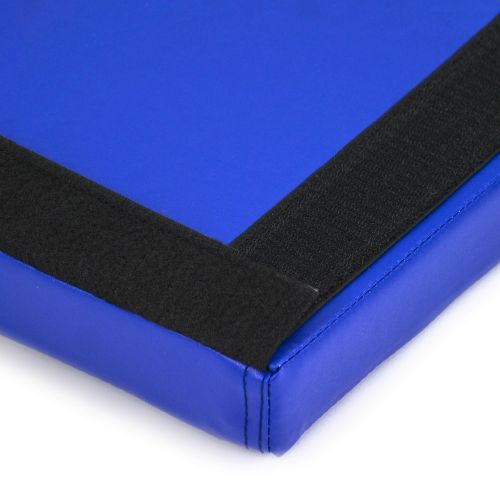  ProSource Tri-Fold Folding Thick Exercise Mat 6’x4’ with Carrying Handles for Tumbling, Martial Arts, Gymnastics, Stretching, Core Workouts