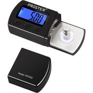 Proster 5g/0.01g Turntable Stylus Force Tracking Scale Phono Turntable Cartridge Pressure Gauge Tone Arm Scale Record Stylus Alignment with LCD Backlight for Tonearm Phono Cartridg