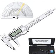 [아마존베스트]Proster Digital Vernier Caliper 6inch/150mm + 32 Feeler Gauges Dial Calipers Electronic Caliper Fractions/Inch/Metric Calipers Measuring Tool for Length Width Depth Inner/Outer Dia