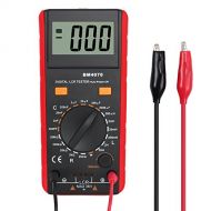 [아마존베스트]Proster LCR Meter LCR Multimeter Capacitance Inductance Resistance Tester Multimeter Self-discharge with Overrange Display