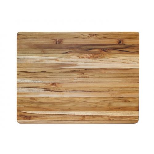  Proteak 106 Rectangle Edge Grain Cutting Board With Hand Grip - 20 X 15 Inch