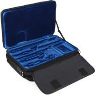 Protec LX308PICC Pro Pac Lux Flute/Piccolo Messenger Case - Black