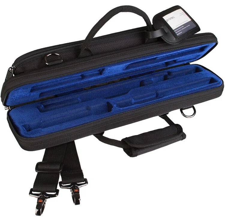  Protec PB308 Pro Pac Slimline Flute Case - Black