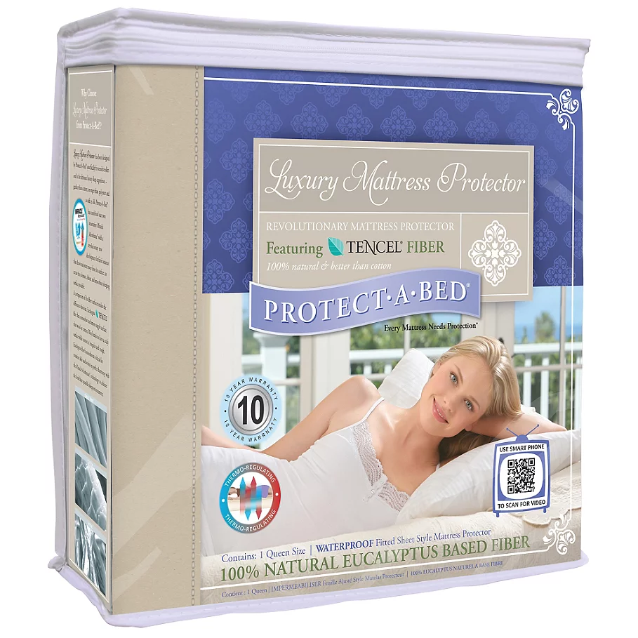  Protect-A-Bed Luxury Mattress Protector