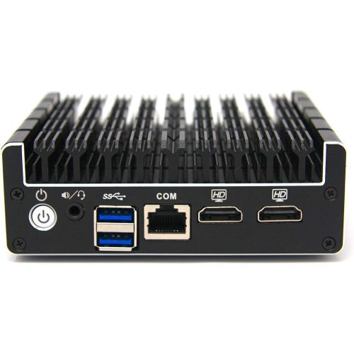  Protectli Vault FW4B - 4 Port, Firewall Micro Appliance/Mini PC - Intel Quad Core, AES-NI, 8GB RAM, 120GB mSATA SSD