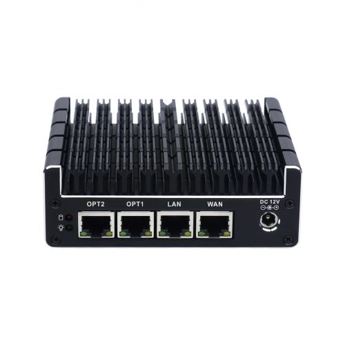  Protectli Firewall Appliance with 4X Intel Gigabit Ports, Quad Core Celeron, AES-NI, 8GB RAM, 120GB mSATA