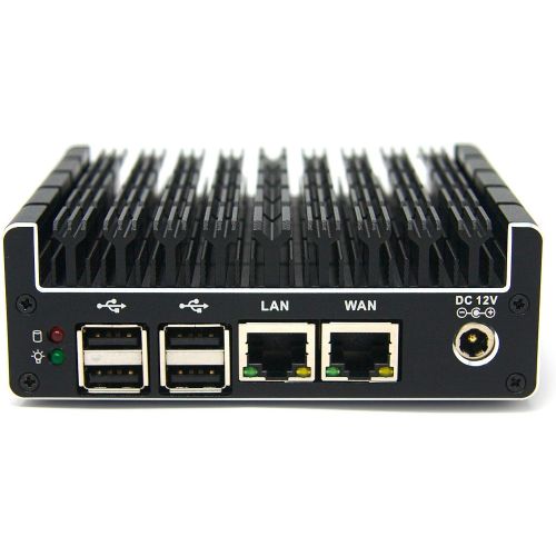  Protectli Firewall Appliance with 2X Intel Gigabit Ports, Dual Core Celeron, AES-NI, 8GB RAM, 120GB mSATA