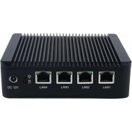 Protectli Firewall Micro Appliance With 4x Intel Gigabit Ports, Intel Atom E3845, AES-NI, 4GB RAM, 32GB mSATA