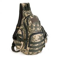 Protector Plus Tactical Sling Bag Outdoor Shoulder Backpack for Camping Hiking