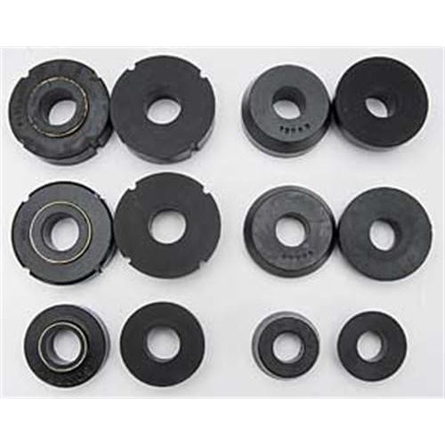  Prothane 6-110-BL Black Body and Cab Mount Bushing Kit - 12 Piece