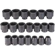 Stanley Proto Proto J72103 34 Drive 20Piece Impact Socket Set - 6 Pt. (1 Set Pack)