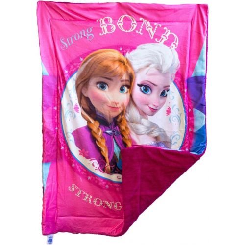  Providencia Disney Frozen Strong Bond & Strong Heart - Baby Blanket Fuchsia color 41 x 53