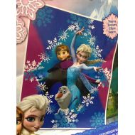 Providencia Disney Frozen Diamond Anna & Elsa Sisters Forever Twin Size Blanket 59 X 78 Inches