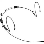 Provider Series PSM1 Dual-Ear Headworn Microphone (Shure TA4-F, Black)