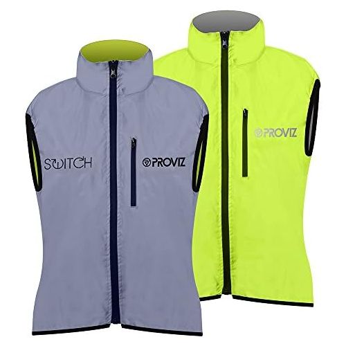  [아마존베스트]Proviz Womens 100% Reflective Switch Cycling Vest