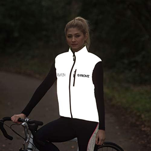  [아마존베스트]Proviz Womens 100% Reflective Switch Cycling Vest