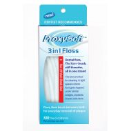 Proxysoft Dental Floss with Proxy Brush and Threader for Optimal Teeth Flossing vs Traditional Flossing -...