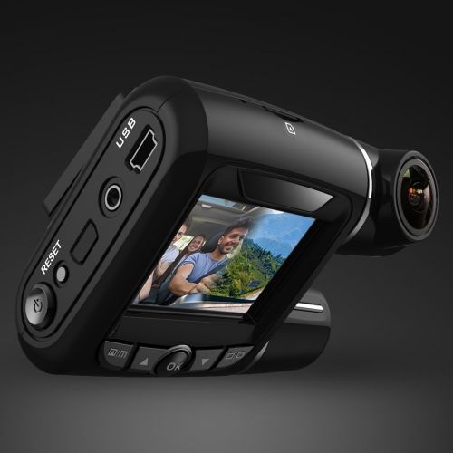  Pruveeo PV2 Dash Cam Dual FHD 1920x1080P Front and Cabin, Dash Camera for Cars Uber Lyft Truck Taxi Drivers