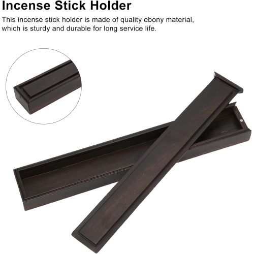  인센스스틱 Pssopp Incense Holder Set Incense Stick Holder Wooden Incense Holder Incense Burner for Sticks Ash Catcher Incense Ash Catcher Tray for Meditation,Yoga