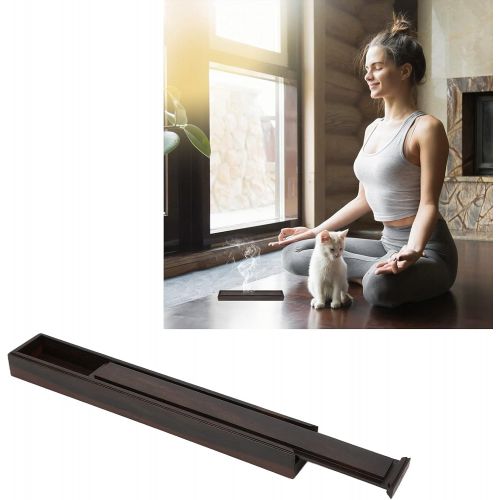  인센스스틱 Pssopp Incense Holder Set Incense Stick Holder Wooden Incense Holder Incense Burner for Sticks Ash Catcher Incense Ash Catcher Tray for Meditation,Yoga