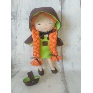 PtiteLoizeauEtCie Felt - Riding Hood doll