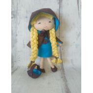 PtiteLoizeauEtCie Felt - Riding Hood doll