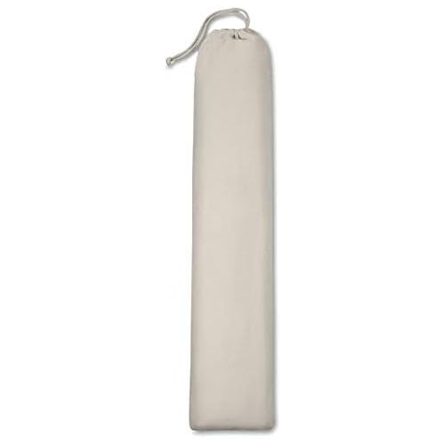  Pupubliclick Hangematte Hangesessel Canvas Beige Anhanger mit Querbehang Farbe Natur 190 x 0,80 cm Inklusive Tragetasche, Hangematte fuer den Garten.