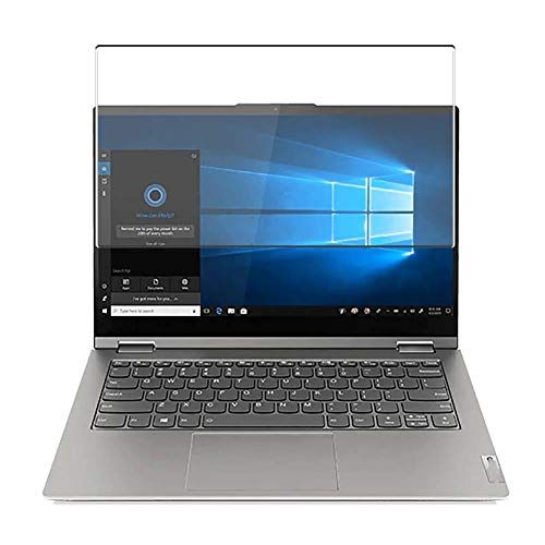  Puccy Tempered Glass Screen Protector Film, compatible with Lenovo ThinkBook 14s Yoga Gen2 Gen 2 2ND 14 （Active Area Cover Only） Protective Protectors Guard