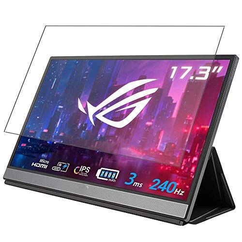  Puccy 3 Pack Screen Protector Film, compatible with ASUS ROG Strix XG17AHPE 17.3 TPU Guard （ Not Tempered Glass Protectors ）