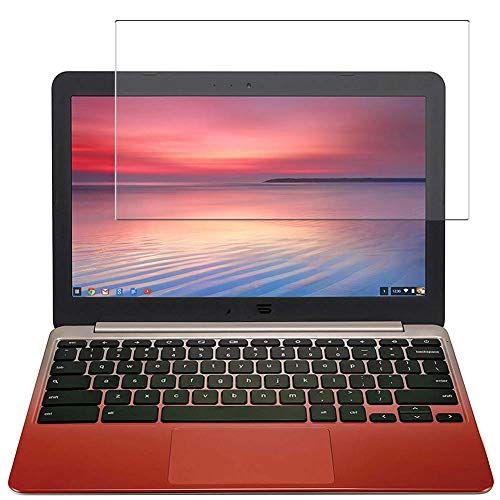  Puccy 2 Pack Anti Blue Light Screen Protector Film, compatible with ASUS Chromebook C201PA 11.6 TPU Guard （ Not Tempered Glass Protectors ）