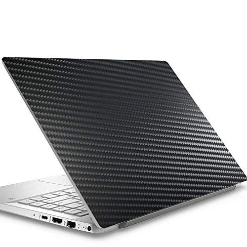  Puccy 2 Pack Back Protector Film, compatible with ASUS VivoBook 14 X412FJ 14 Black Carbon TPU Guard Cover （ Not Tempered Glass/Not Front Screen Protectors）