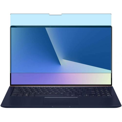  Puccy 2 Pack Anti Blue Light Screen Protector Film, Compatible with Asus ZenBook 15 UX533FD 15.6 2019 TPU Guard （ Not Tempered Glass Protectors ）