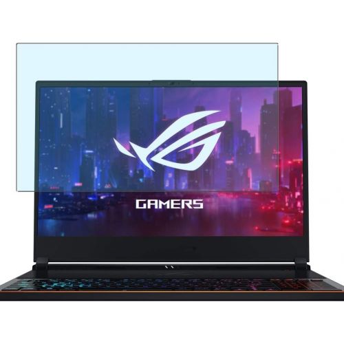  Puccy 2 Pack Anti Blue Light Screen Protector Film, Compatible with Asus RoG Zephyrus S GX531GM 15.6 TPU Guard （ Not Tempered Glass Protectors ）