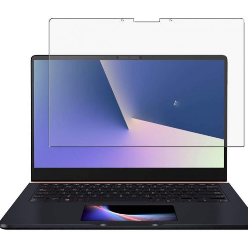  Puccy 2 Pack Anti Blue Light Screen Protector Film, compatible with ASUS ZenBook Pro 14 UX450FDX / UX450FDX 8265 2018 14 TPU Guard （ Not Tempered Glass Protectors ）