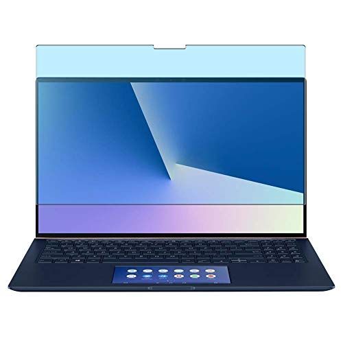  Puccy 2 Pack Anti Blue Light Screen Protector Film, compatible with ASUS ZenBook 15 UX534FAC 15.6 TPU Guard （ Not Tempered Glass Protectors ）