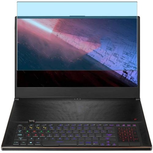  Puccy 2 Pack Anti Blue Light Screen Protector Film, Compatible with ASUS ROG Zephyrus S17 GX701LWS XS76 17.3 TPU Guard （ Not Tempered Glass Protectors ）