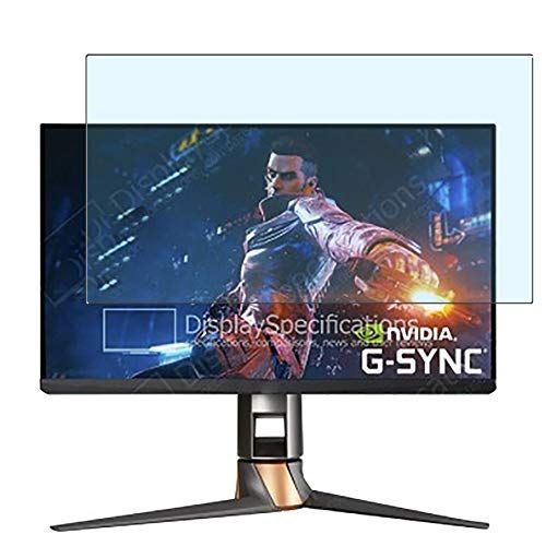  Puccy 2 Pack Anti Blue Light Screen Protector Film, Compatible with Asus ROG Swift PG259QNR 24.5 Display Monitor TPU Guard （ Not Tempered Glass Protectors ）