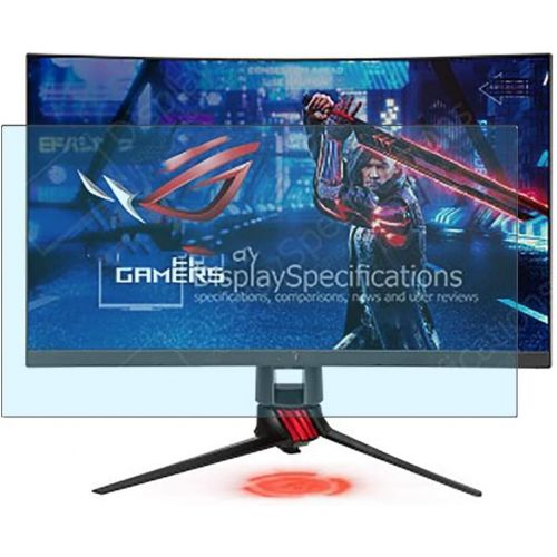  Puccy 2 Pack Anti Blue Light Screen Protector Film, Compatible with Asus ROG Strix XG27WQ 27 Display Monitor TPU Guard （ Not Tempered Glass Protectors ）